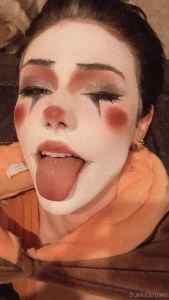 Sometimes i take off a cosplay and just vibe with the leftover makeup part 1