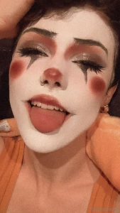 Sometimes i take off a cosplay and just vibe with the leftover makeup part 2