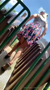 We went to the park today