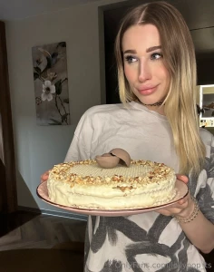 Appreciate my sweet creation i m in the kitchen today - and the result
