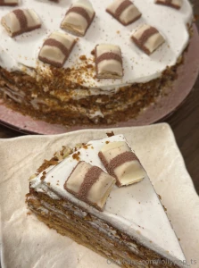 Appreciate my masterpiece - a cake yes yes with my own hands with love