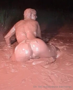 Photo shoot from the construction mud clay goop im surprised i never part 8