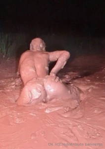 Photo shoot from the construction mud clay goop im surprised i never part 7