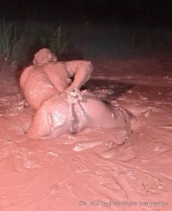 Photo shoot from the construction mud clay goop im surprised i never part 10