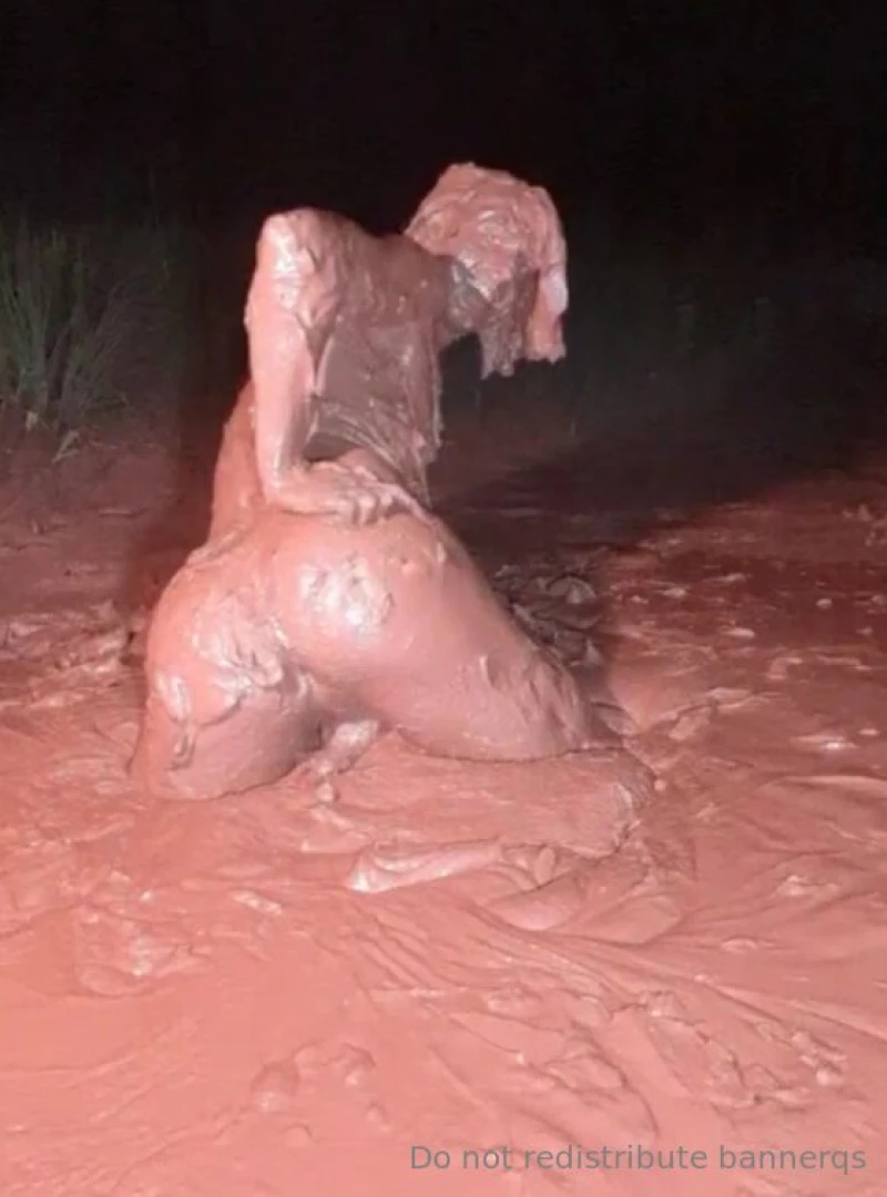 Photo shoot from the construction mud clay goop im surprised i never part 4 