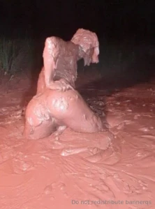 Photo shoot from the construction mud clay goop im surprised i never part 4