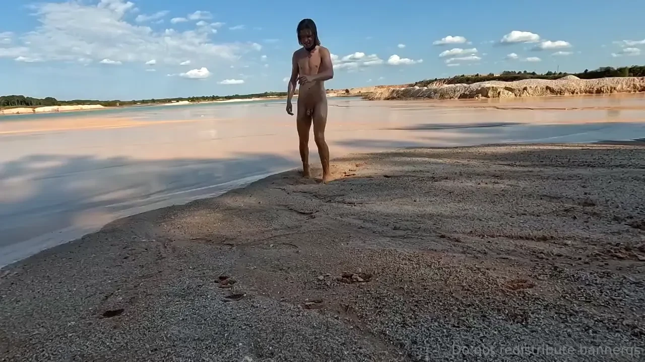 Camera 1 playing some cold quarry quicksand and clay got my cute 