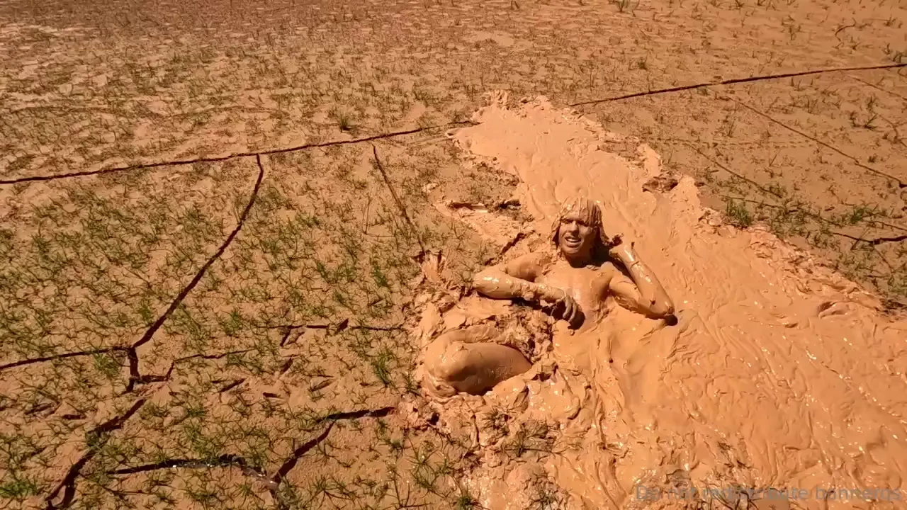 Just enjoying bottomless creamy mud in the hot sun 