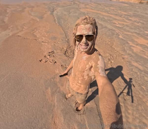 Got stuck in real quicksand for 45 minutes