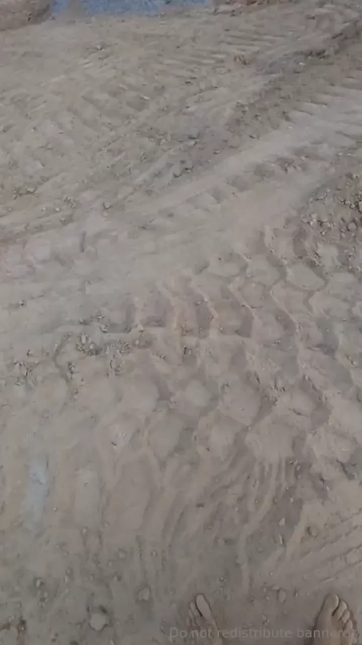 Impromptu exploring construction site turns into a mud session without part 1 