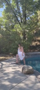 A quick morning dip doesn t require a swim suit