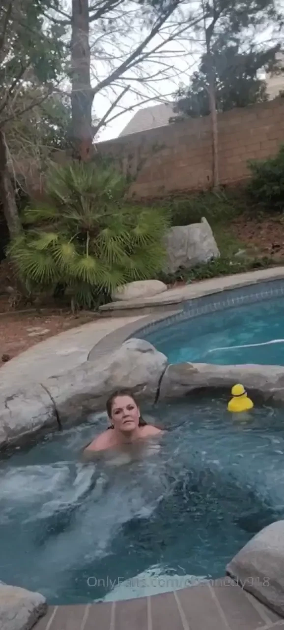 Spending quality time with my rubber ducky 