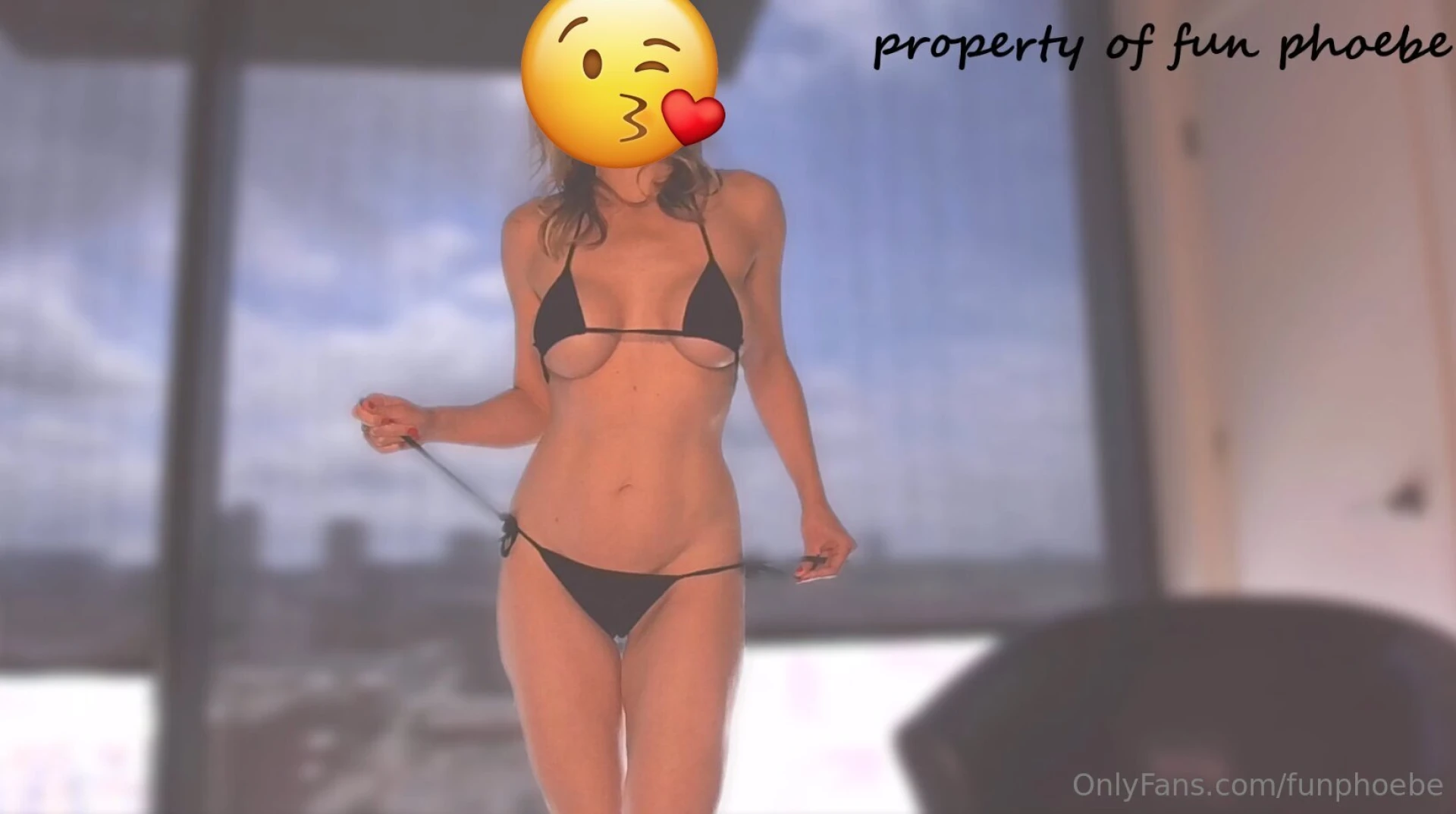 Strip teasing tongue toy with nipple clamps domi making me pop my lush part 1 