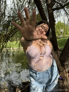Hi babe wyd do you like my nature pics hehe u better cus that shit is