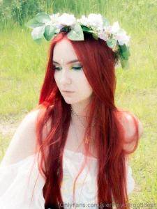 I may look as innocent as a flower goddess but my fantasies will make