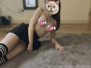 Purr purr kawaii kitten petite pawg
