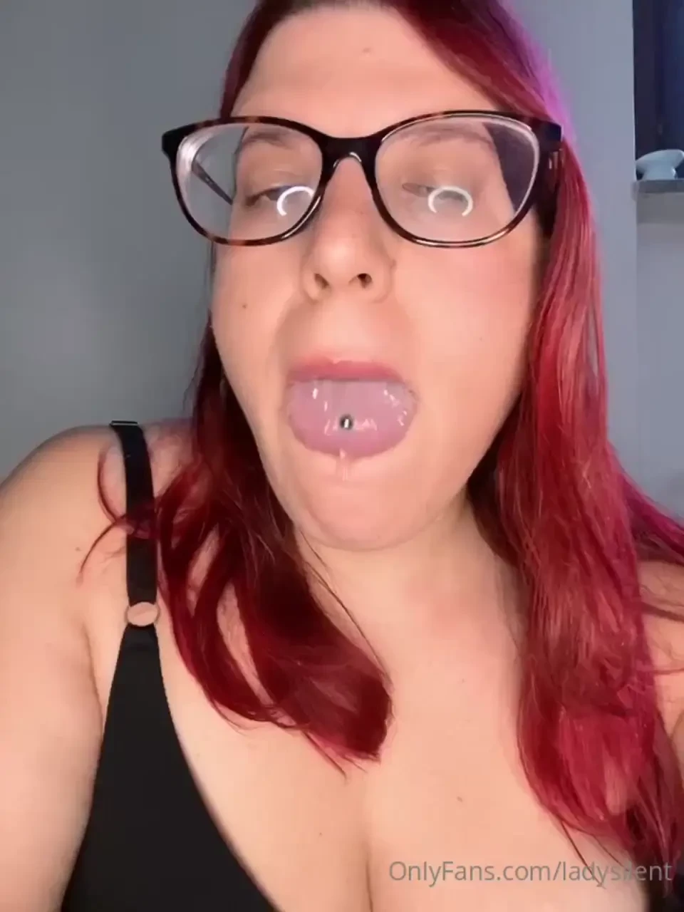 Spit video see how much it s come out 