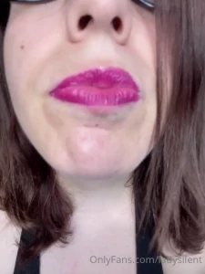 I love to lick and kiss the camera