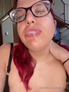 Look how my spit it comes out so well do you like it