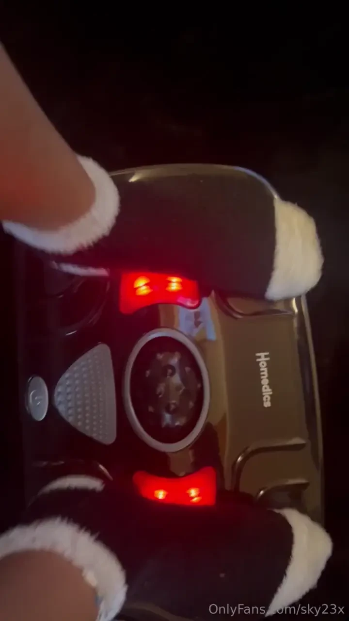 My new foot massager is nice 