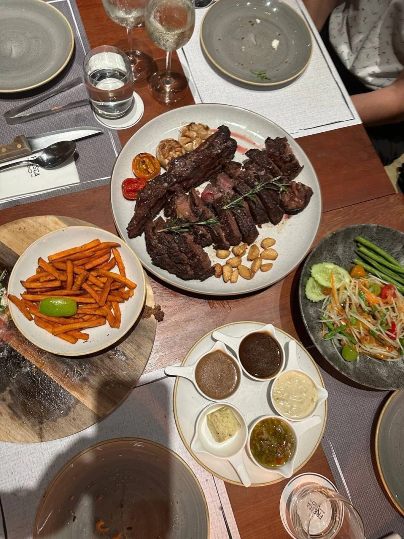 Great dinner in great company 