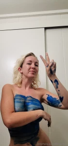 Yall i thought i would try something new so i painted my entire chest part 1