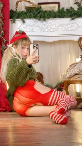 A naughty elf appeared in your feed part 2