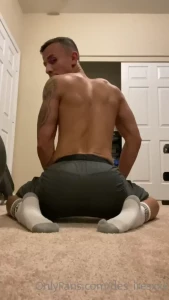 Come work out with me and help me stretch after