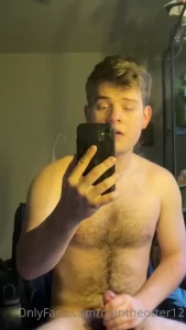 Heres a quit jerk off session much longer video tomorrow