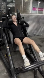 Being a good girl working out these legs for you