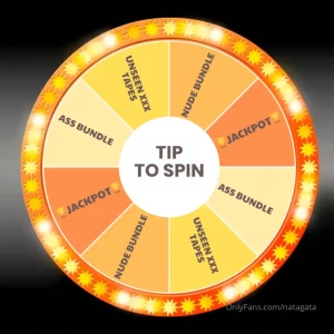 Brand new unseen slutty bundles tip 10 for one spin tip 16 for two
