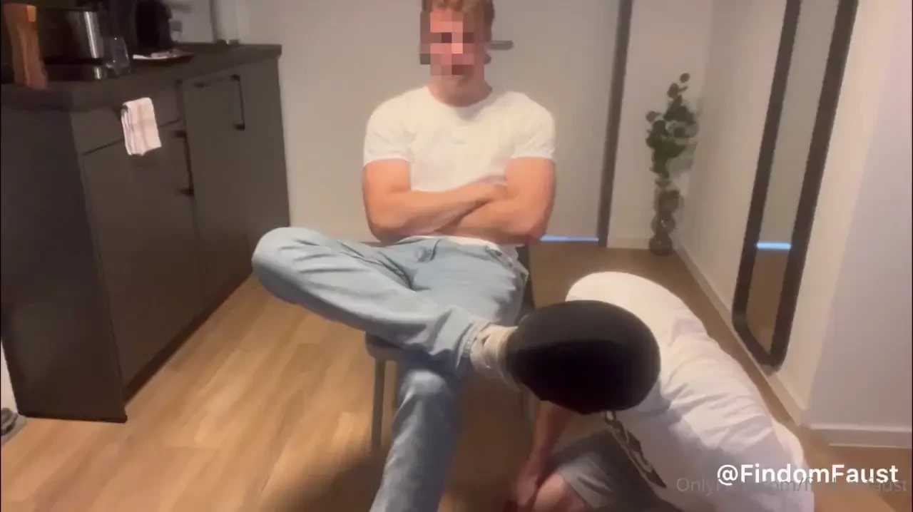 Sneaker slave dominated 