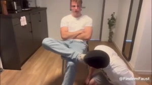Sneaker slave dominated