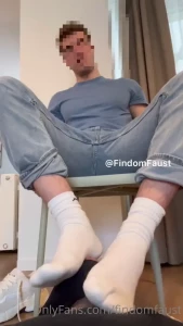 Helpless but happy under my feet let go now and submit