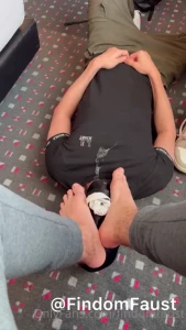 Foot worship humiliation