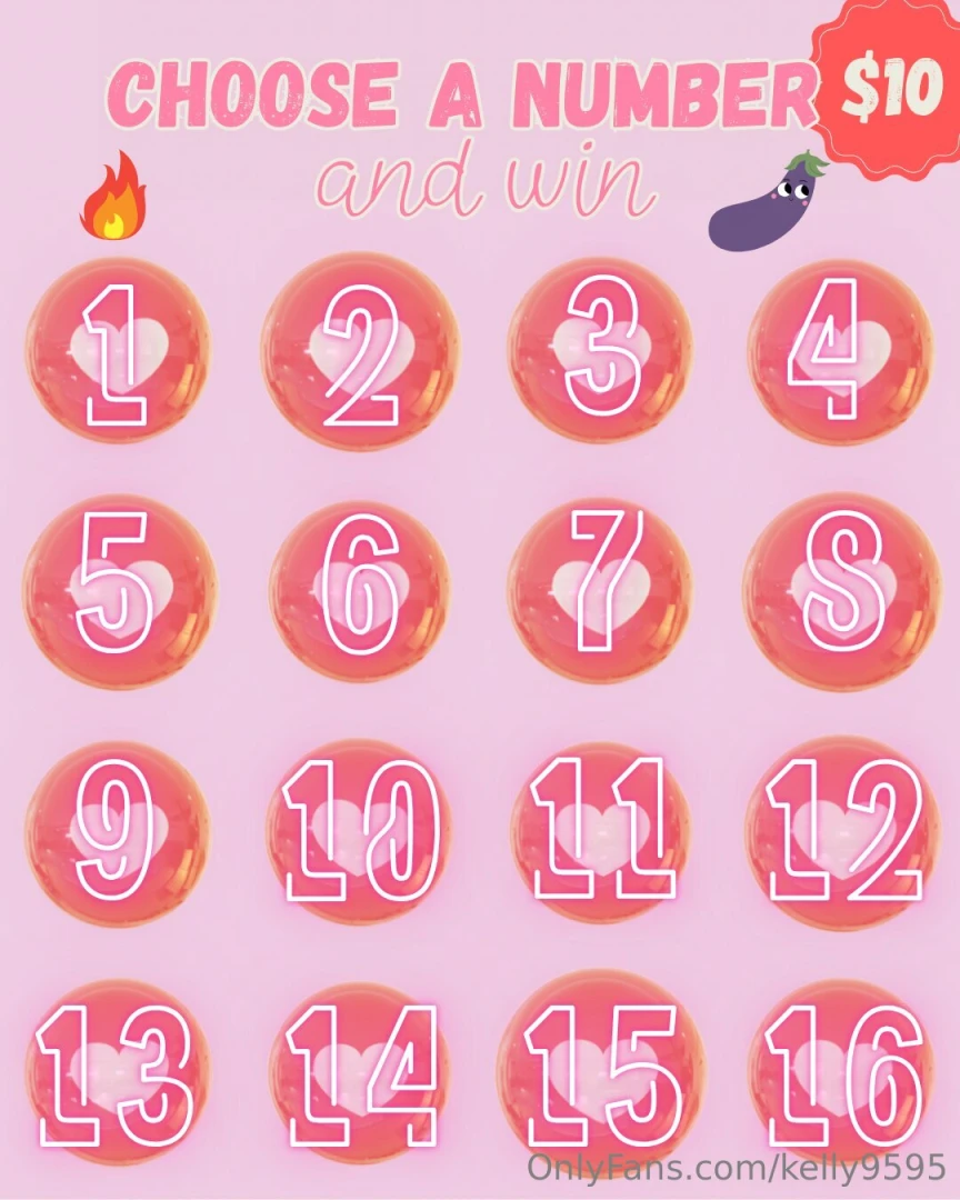 Pick a number 10 to play 16 numbers 16 secret prizes think you ve got 