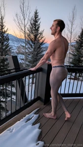 Yes it was chilly out but it felt good after a long day of riding part 2