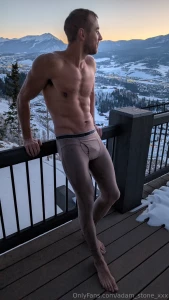 Yes it was chilly out but it felt good after a long day of riding part 1