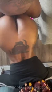 Sucking big black cock clapping my ass then getting fucked from the part 1