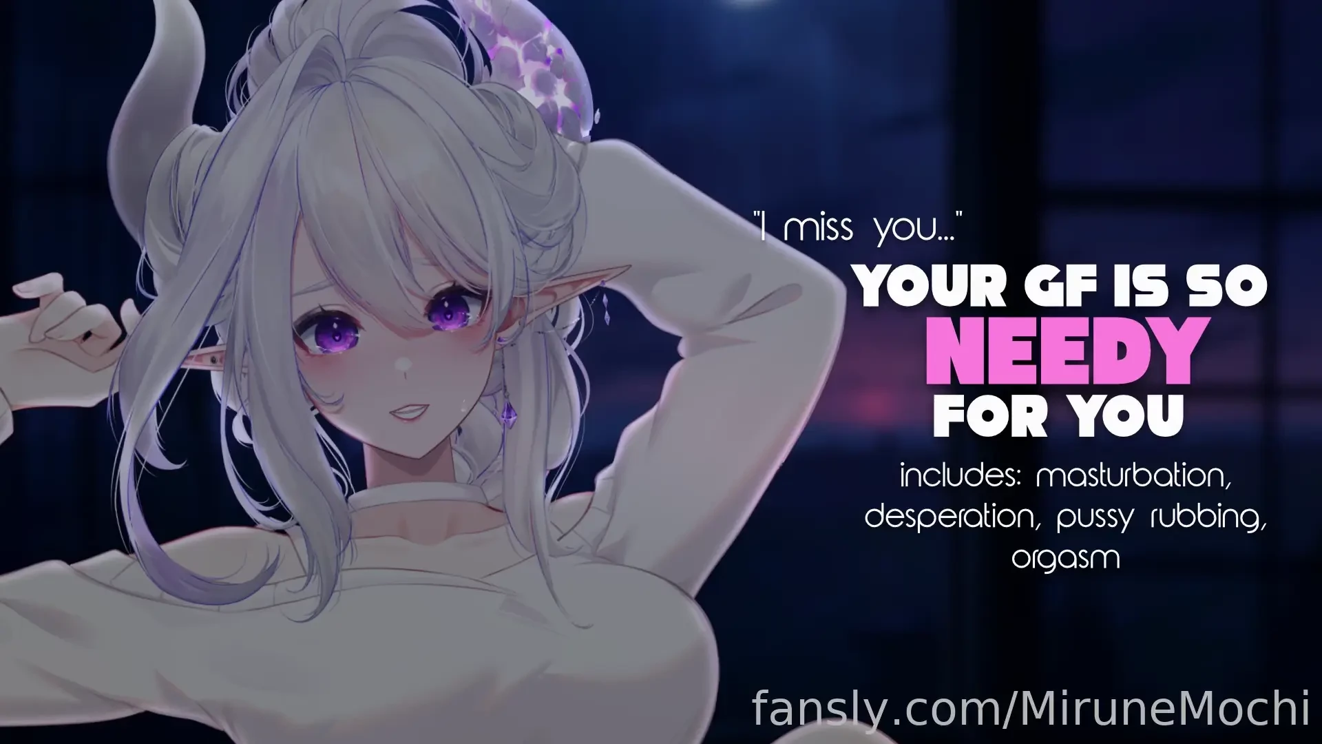 You re away on a business trip and you receive a horny audio message 