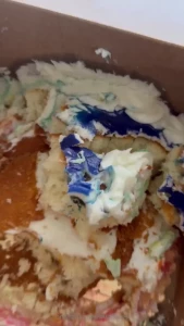 The cake mwuahahah