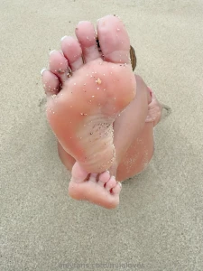 Sandy beach soles when was the last time you ve dipped your toes in