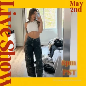 Going live do you think you can join me may 2 at 8pm pst be sure to