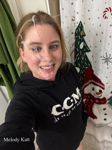 Did you know the cum starts to feel almost cold on my face almost part 6