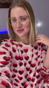 Getting all cozy in my jammies for christmas eve