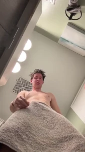 You looking up my towel