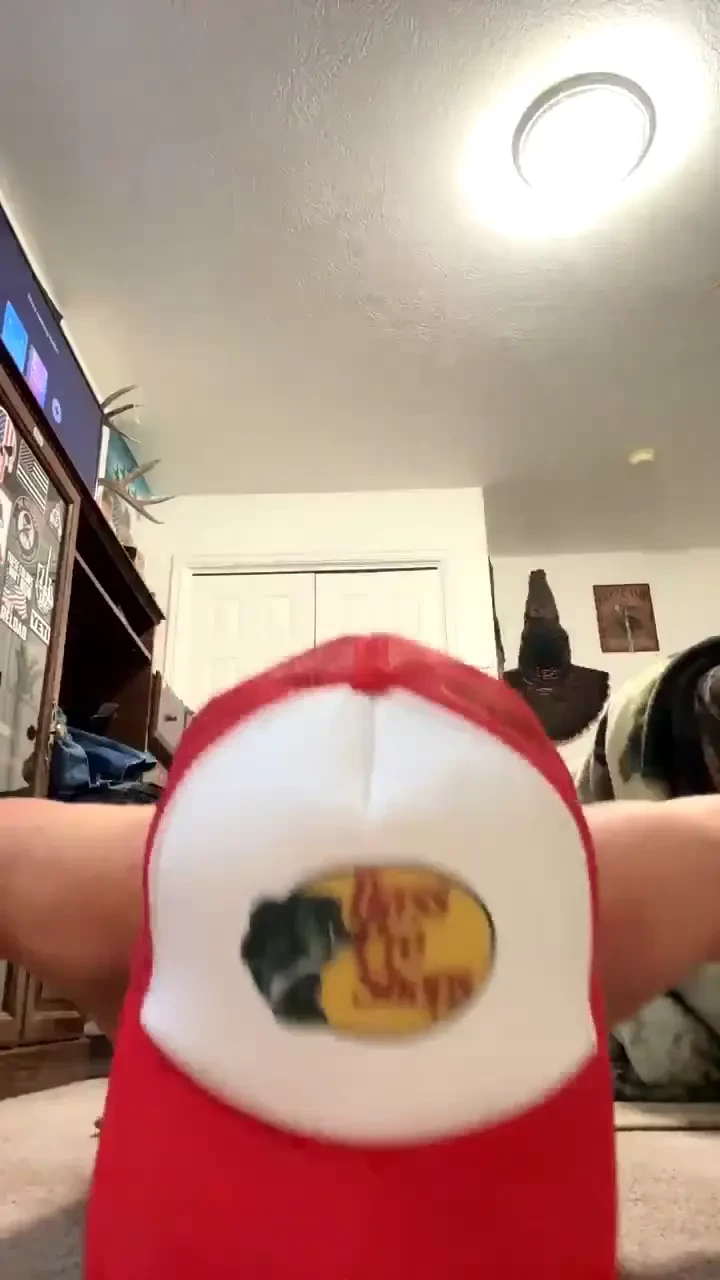 Shirtless push ups and then a naked shower 