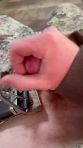 As i stroke my hard cock watch as my cum shoots out