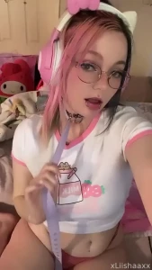Lil gamer girl tease hehe