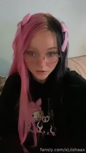 You make me weak for you ahegao kawaii cute goth
